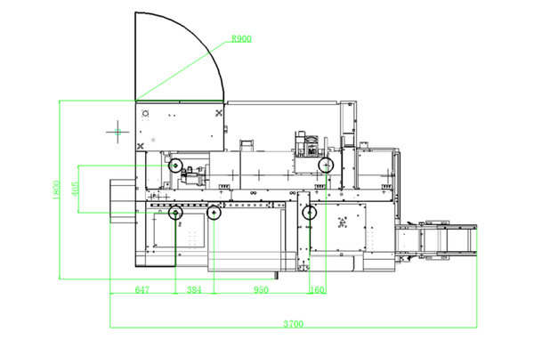 235 LANCEN Slant Bed CNC lathe Structure Diagram -1