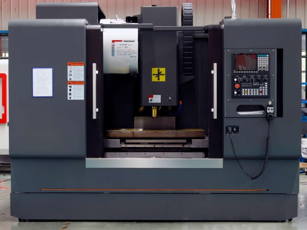 What is the function of vertical machining center?