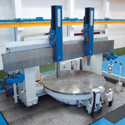 ¿Cómo funciona un torno vertical?