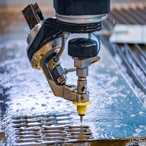 cnc water jet cutter