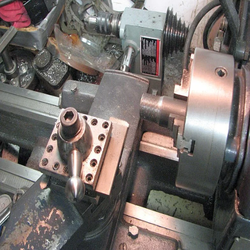 how to cut pipe threads on a lathe