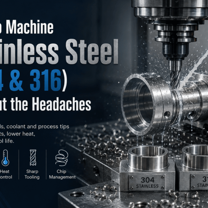 How to Machine Stainless Steel (304 & 316) Without the Headaches