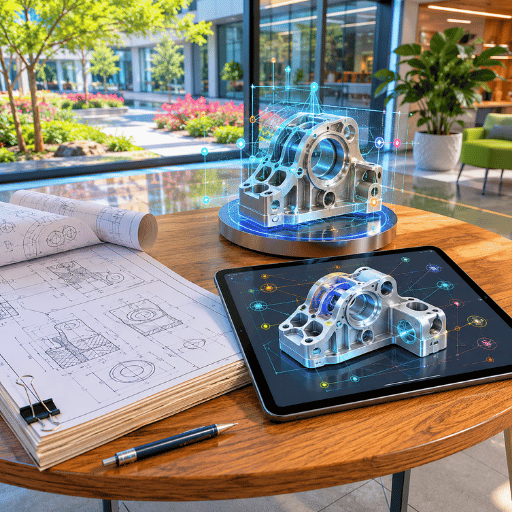 GD&T Basics: A Plain-English Guide for Machined Parts 11 Industry Outlook: From 2D Drawings to Model-Based Definition (MBD)