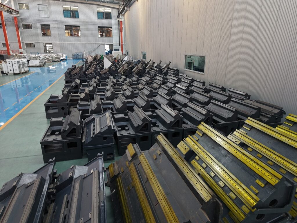 CNC-draaibankbasis gieten