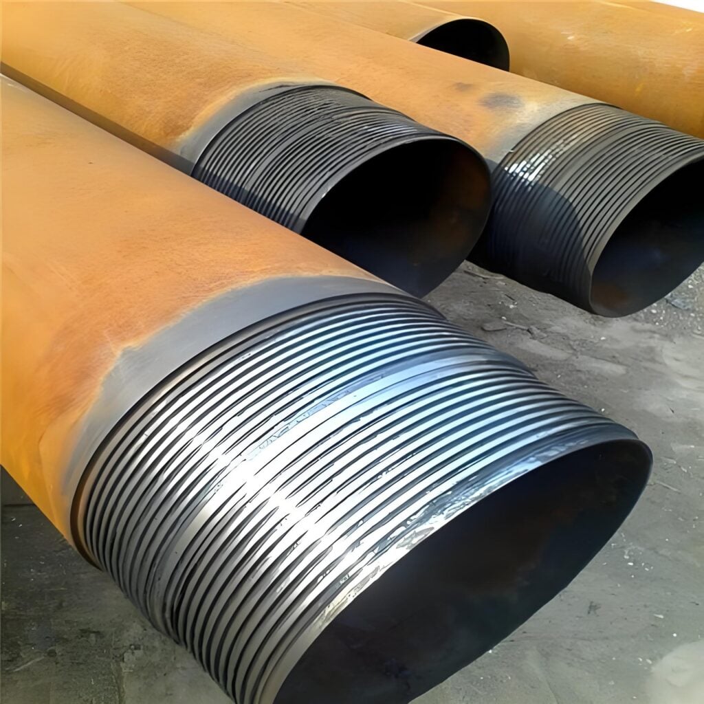 Torno para roscar oleoductos