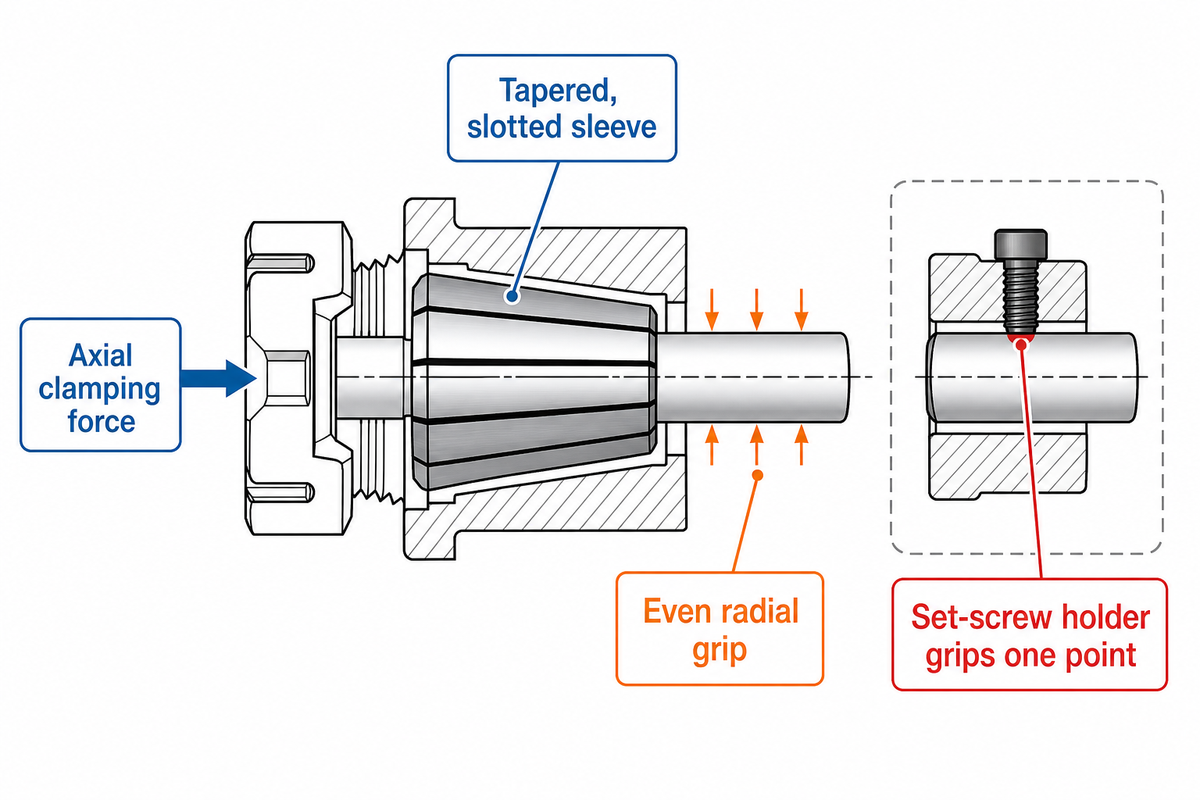 What Is a Collet, and How Does It Work? — SHANGHAI ANTS Machine Equipment
