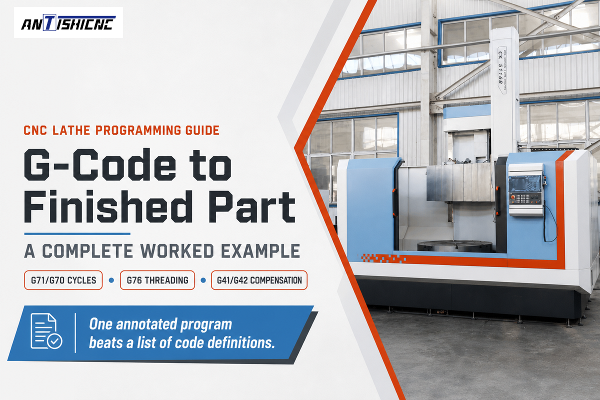 CNC Lathe Programming Tutorial for Beginners (2026)