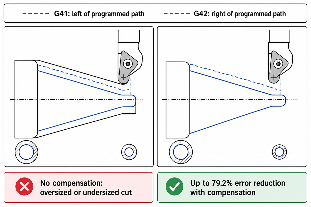 Tool Offsets and Nose Radius Compensation — ANTISHICNC