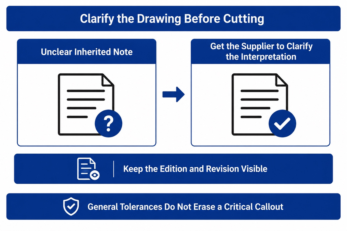 Clarify inherited notes and retain edition, revision and individual critical callouts; ISO scope discussion.