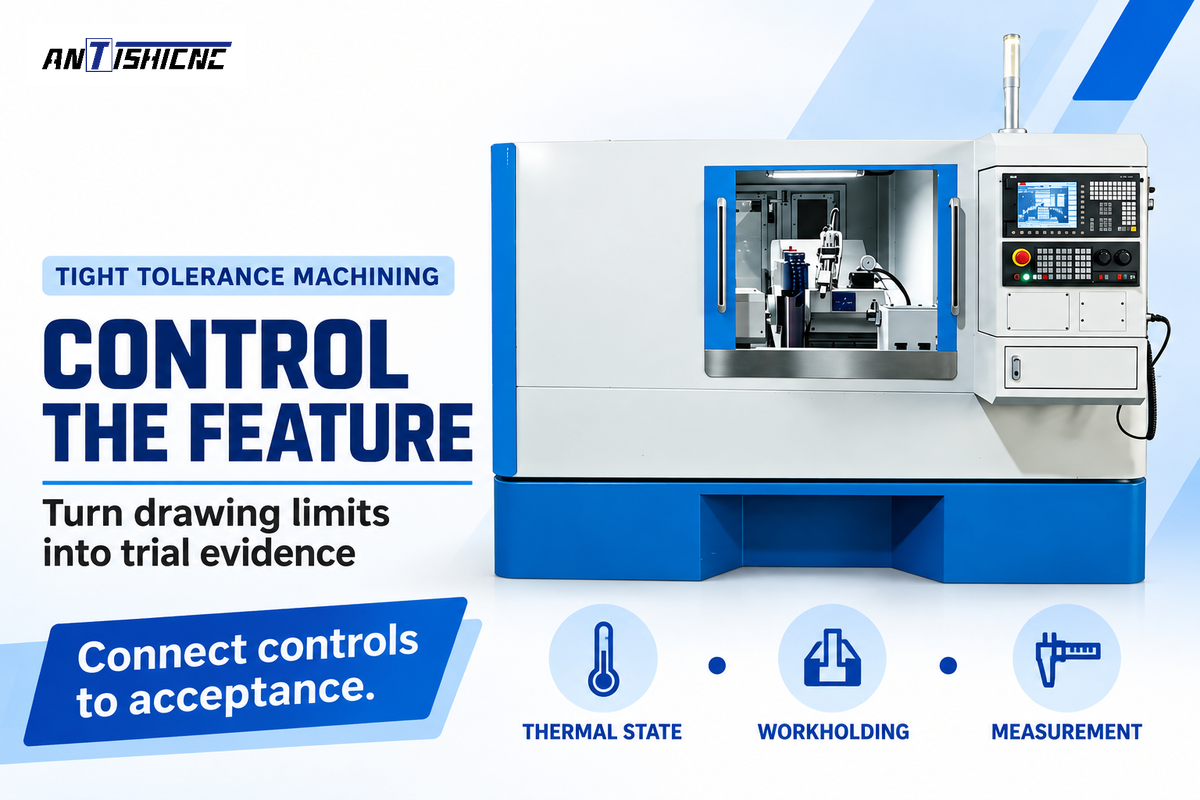 Tight Tolerance Machining: 5 Controls & Proof